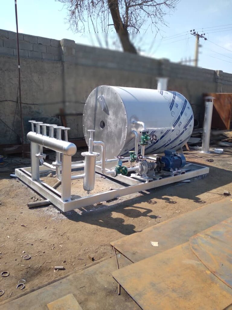 اویل هیتر کارخانه آسفالت