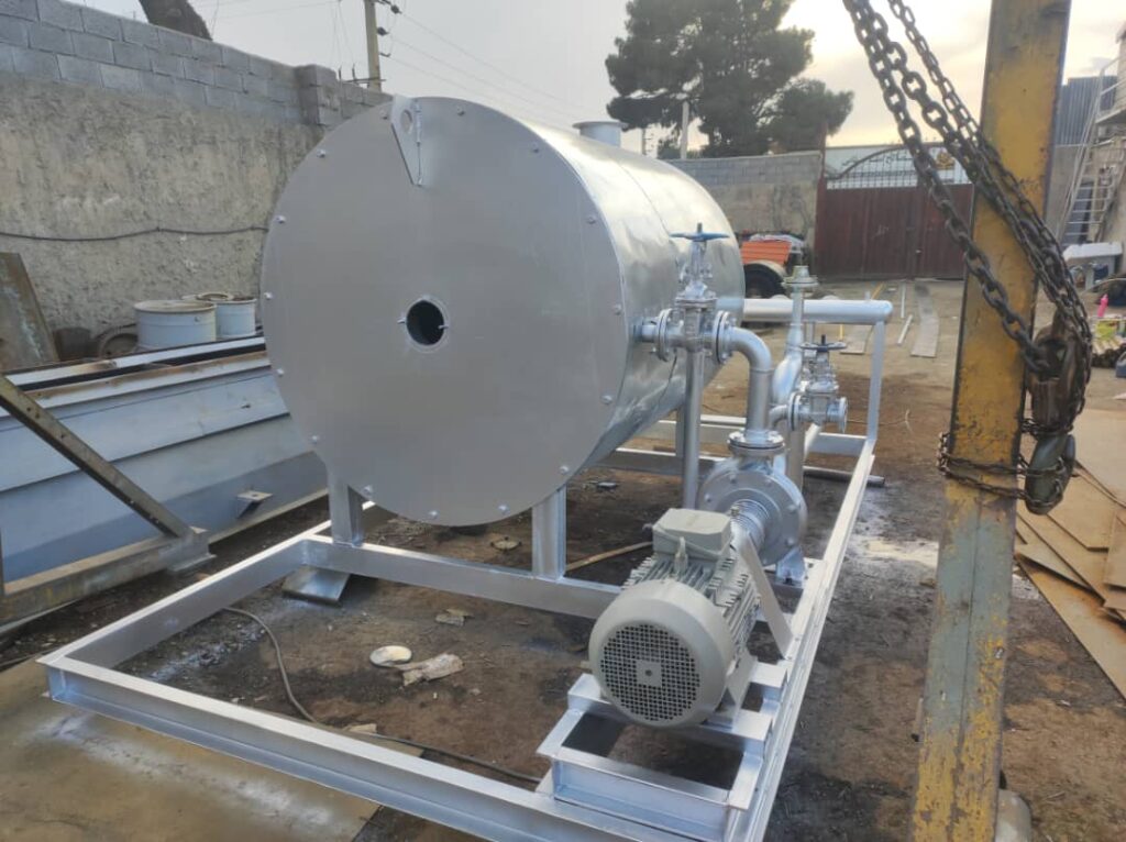 اویل هیتر کارخانه آسفالت