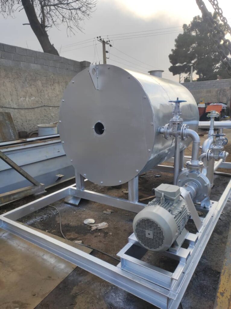 اویل هیتر کارخانه آسفالت