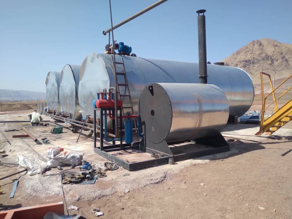 اویل هیتر کارخانه آسفالت