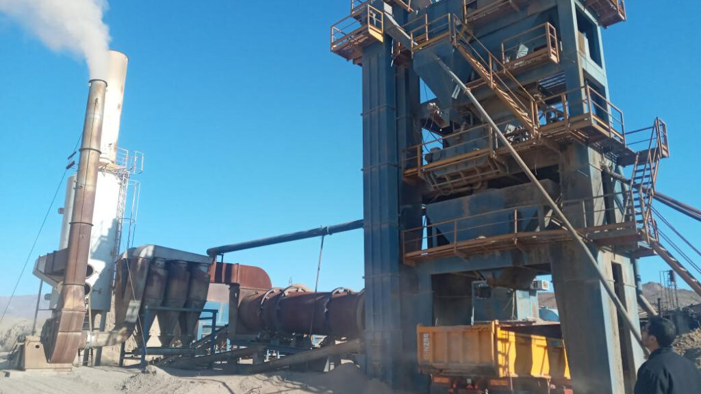 دستگاه تولید آسفالت گرم